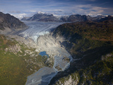 Glacier Runoff of Drift River Lobe Coming Off of Double Glacier