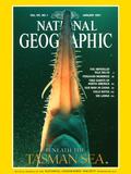 Cover of the January  1997 Issue of National Geographic Magazine