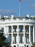 Close-Up of the South Portico of the White House