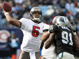Buccaneers Panthers Football: Charlotte  NC - Josh Freeman