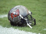 Texans Buccaneers Football: Tampa  FL - A Tampa Bay Buccaneers Helmet
