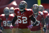 Rams 49ers Football: San Francisco  CA - Patrick Willis