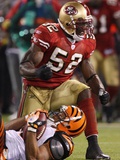 Bengals 49ers Football: San Francisco  CA - Patrick Willis