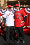 Los Angeles Angels of Anaheim  CA - December 10: Newly Signed Albert Pujols and CJ Wilson