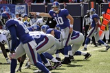 Raiders Giants Football: East Rutherford  NJ - Eli Manning