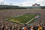 Bengals Packers Football: Green Bay  WI - Lambeau Field Panorama