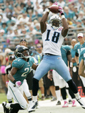 Titans Jaguars Football: Jacksonville  FL - Kenny Britt