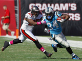 Panthers Buccaneers Football: Tampa  FL - DeAngelo Williams