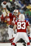 Titans Patriots Football: Foxborough  MA - Tom Brady and Wes Welker