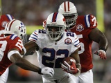 Bills Patriots Football: Foxborough  MA - Fred Jackson