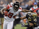 Falcons Saints Football: New Orleans  LA - Roddy White