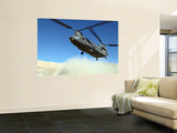A Ch-47 Chinook Prepares to Land