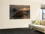 A Group of Spinosaurus