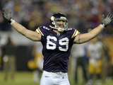 Packers Vikings Football: Minneapolis  MN - Jared Allen