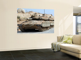 The Merkava Mark IV Main Battle Tank of the Israel Defense Force