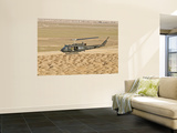Italian Army Ab-205Mep Utility Helicopter in Flight over Shindand  Afghanistan