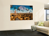 Artist's Concept of Aliens Visiting Other Alien Worlds