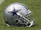 Cowboys Buccaneers Football: Tampa  FL - Dallas Cowboys Helmet