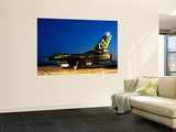 An Italian Air Force F-16Adf in a Custom Paint Scheme