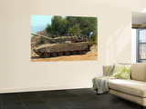 The Merkava Mark IV Main Battle Tank of the Israel Defense Force
