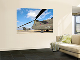 Italian Army Ch-47C Chinook Helicopters at Forward Operating Base Herat