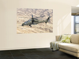 An Italian Army Aw-129 Mangusta over Afghanistan