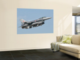 A Turkish-Built F-16 in Flight at the Izmir Air Show in Turkey