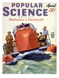 Front cover of Popular Science Magazine: April 1  1940