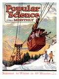 Front Cover of Popular Science Magazine: January 1  1920