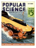Front Cover of Popular Science Magazine: October 1  1930