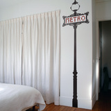 Paris Metro Sign-Bicolor-Medium