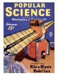 Front cover of Popular Science Magazine: February 1  1940
