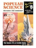 Front Cover of Popular Science Magazine: June 1  1951