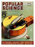 Front cover of Popular Science Magazine: May 1  1930