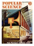 Front cover of Popular Science Magazine: March 1  1949