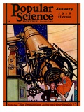 Front Cover of Popular Science Magazine: January 1  1928