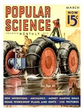 Front Cover of Popular Science Magazine: March 1  1930
