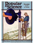 Front Cover of Popular Science Magazine: November 1  1928