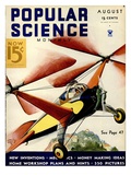 Front Cover of Popular Science Magazine: August 1  1930