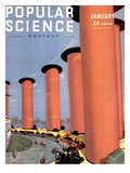 Front Cover of Popular Science Magazine: January 1  1872