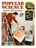 Front cover of Popular Science Magazine: April 1  1950