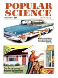Front cover of Popular Science Magazine: February 1  1950