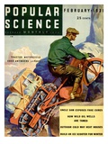 Front Cover of Popular Science Magazine: February 1  1931