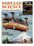 Front Cover of Popular Science Magazine: August 1  1951