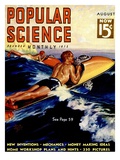 Front cover of Popular Science Magazine: August 1  1930
