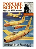 Front Cover of Popular Science Magazine: January 1  1951