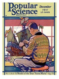 Front Cover of Popular Science Magazine: December 1  1927