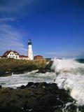 Lighthouse on Coastline