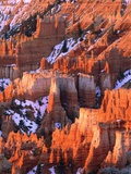 USA  Utah  Bryce Canyon with snow