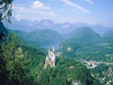 Neuschwanstein castle (Bavaria  Germany)